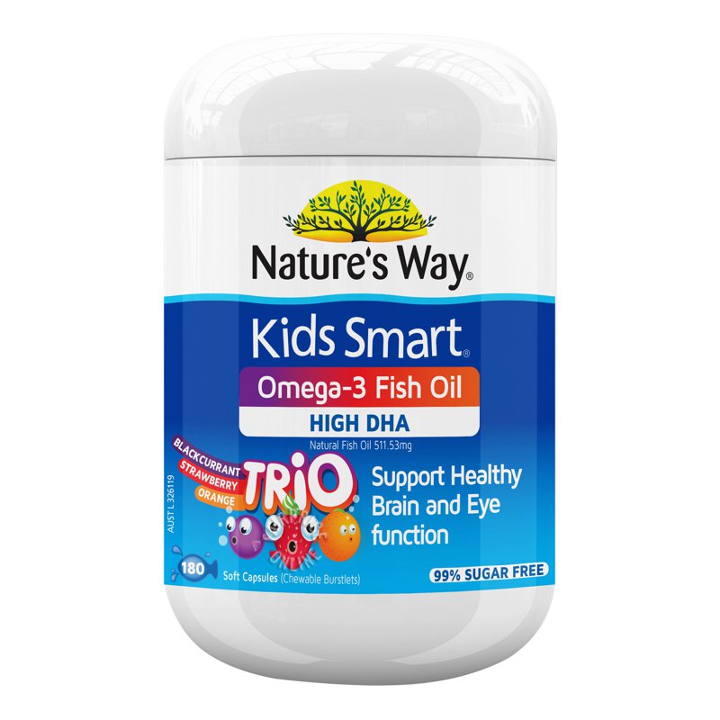 Nature's Way Kids Smart Omega-3 Fish Oil 180 per pack