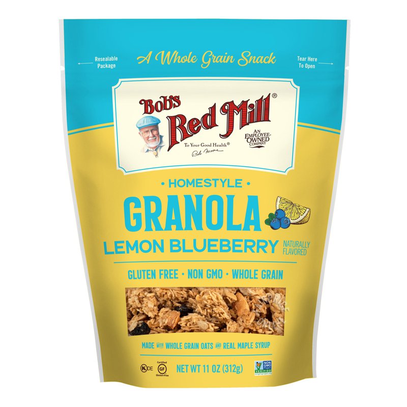 BOB'S RED MILL Pan-Baked Granola - Lemon Blueberry