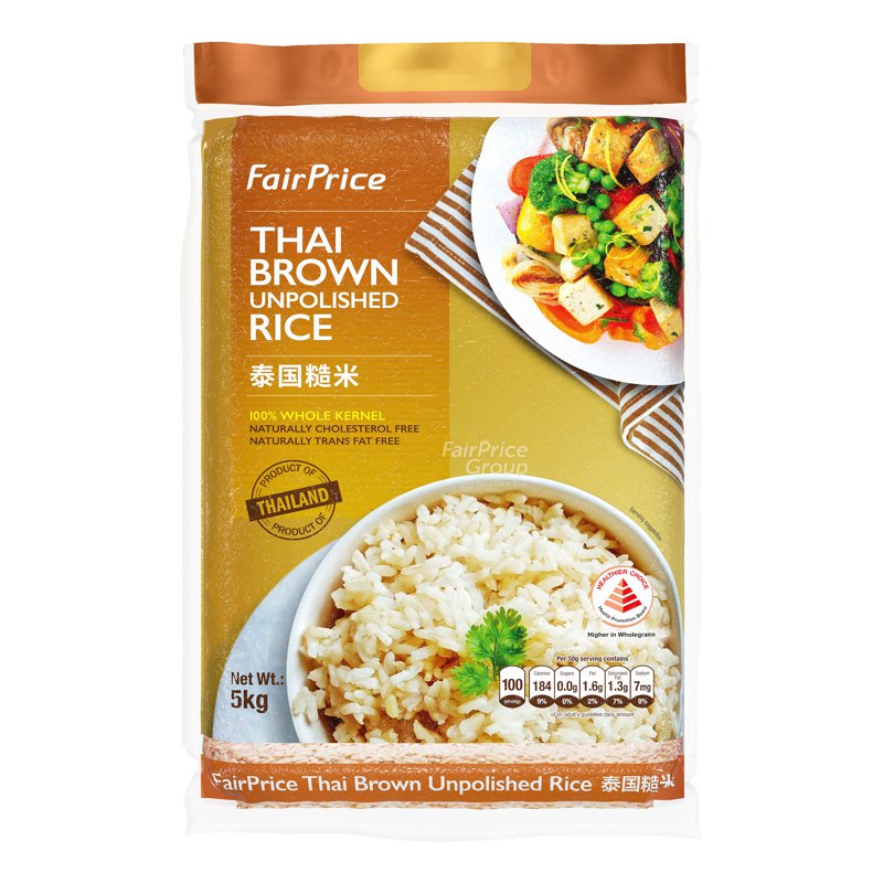 Fairprice Thai Brown Unpolished Rice