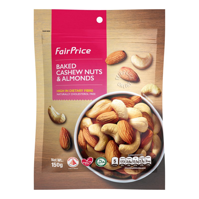 Fairprice Baked Cashew Nuts & Almonds