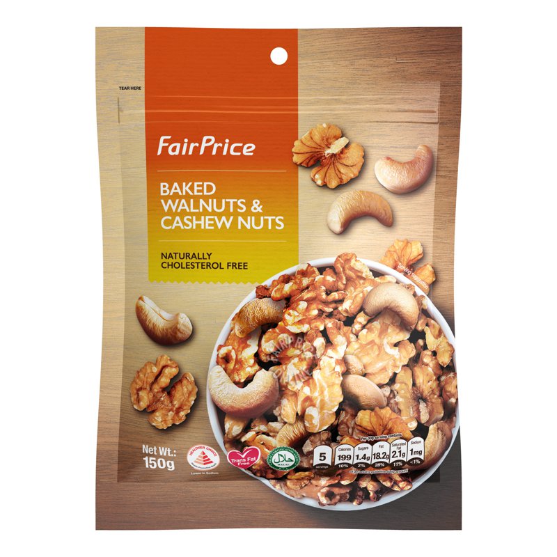 Fairprice Baked Walnuts & Cashew Nuts