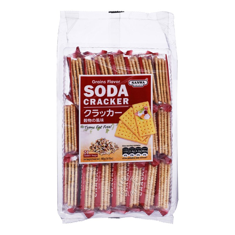 Sanwa Soda Crackers - Grain