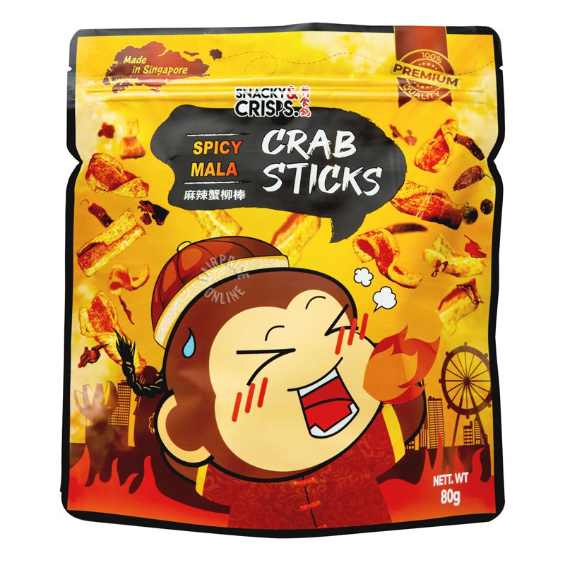 Snacky & Crisps Spicy Mala - Crabsticks