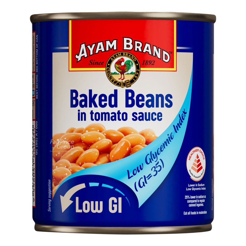 Ayam Brand Baked Beans in Tomato Sauce - Low GI