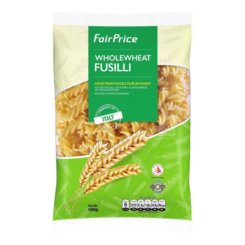 Fairprice Whole Wheat Pasta - Fusilli