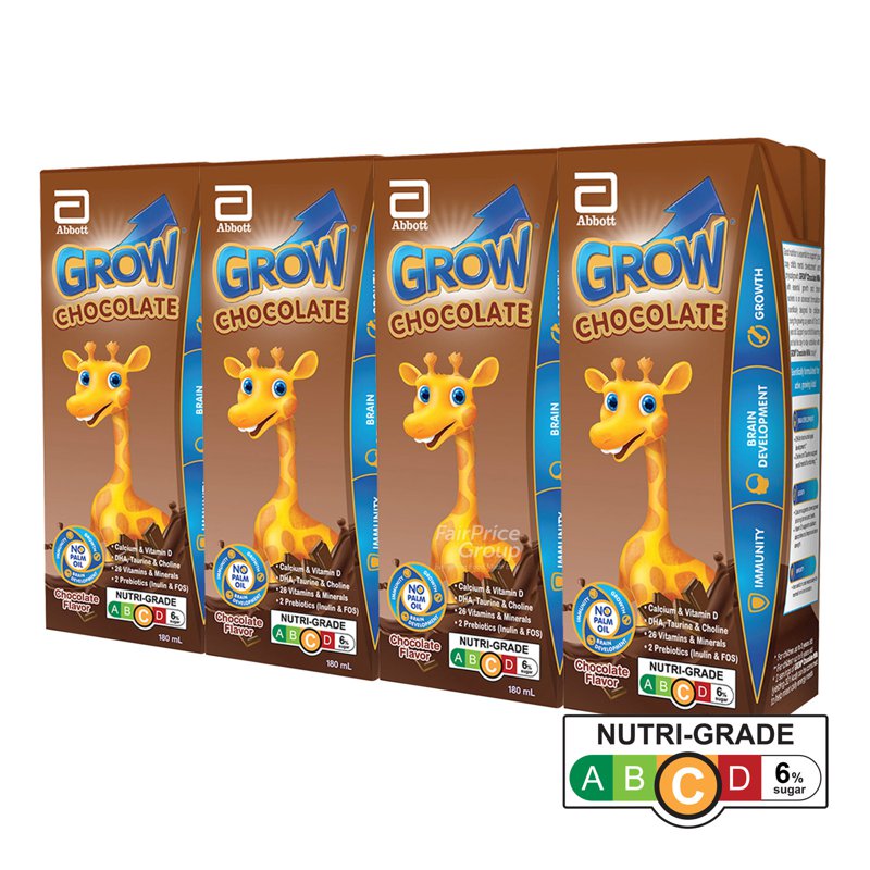 Abbott Grow Ready To Drink Packet Milk - Chocolate
