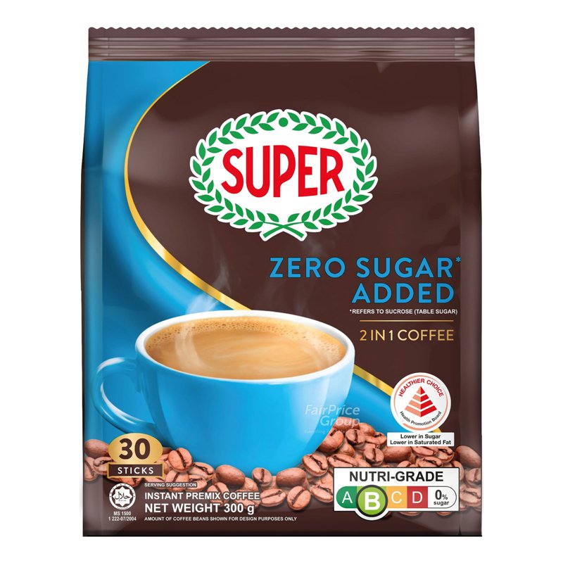Super 2-In-1 Instant Coffee - Zero Sugar