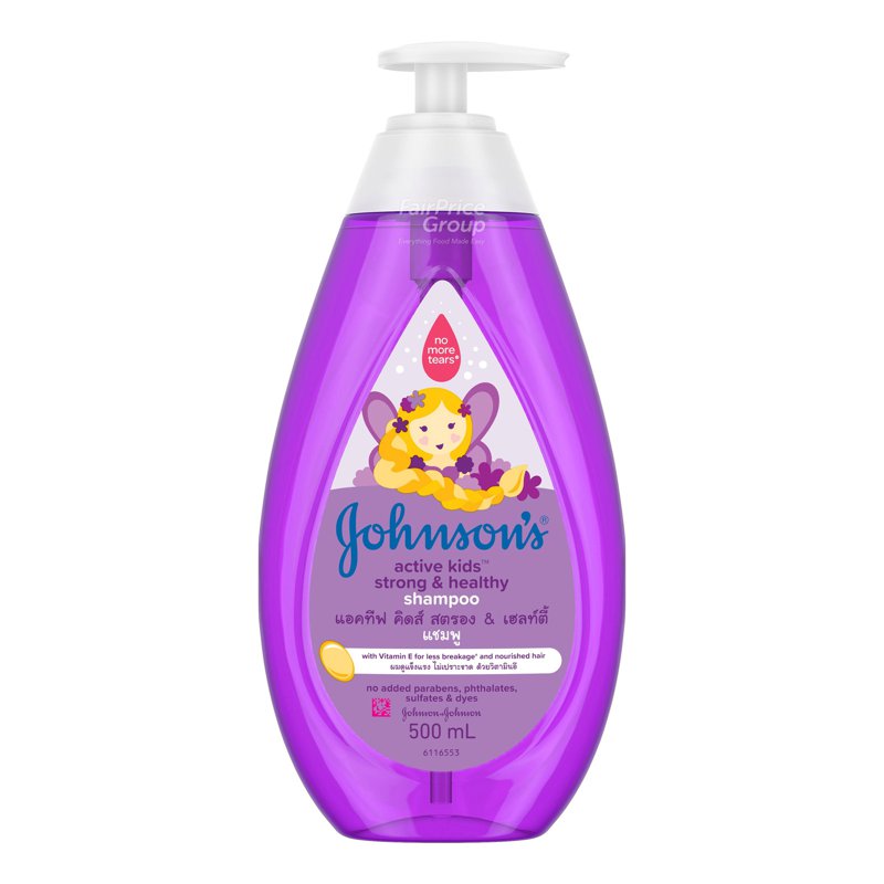 Johnson's Active Kids Shampoo - Strong & Healthy