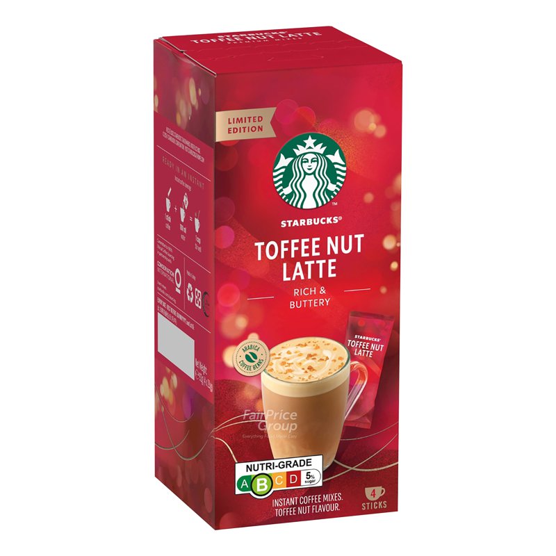 STARBUCKS Instant Coffee - Toffee Nut Latte
