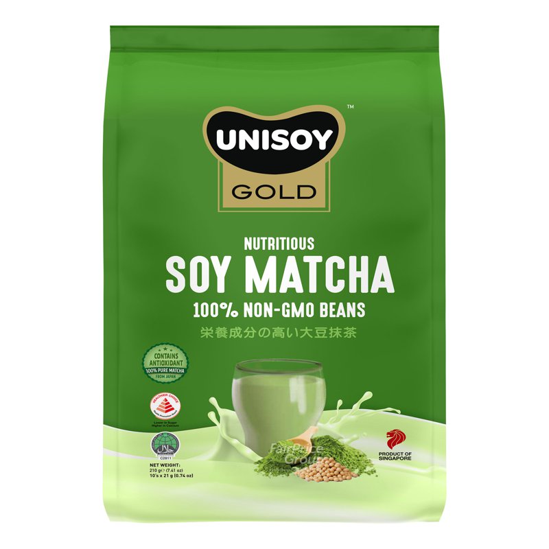 Unisoy Gold Nutricious Soy Matcha