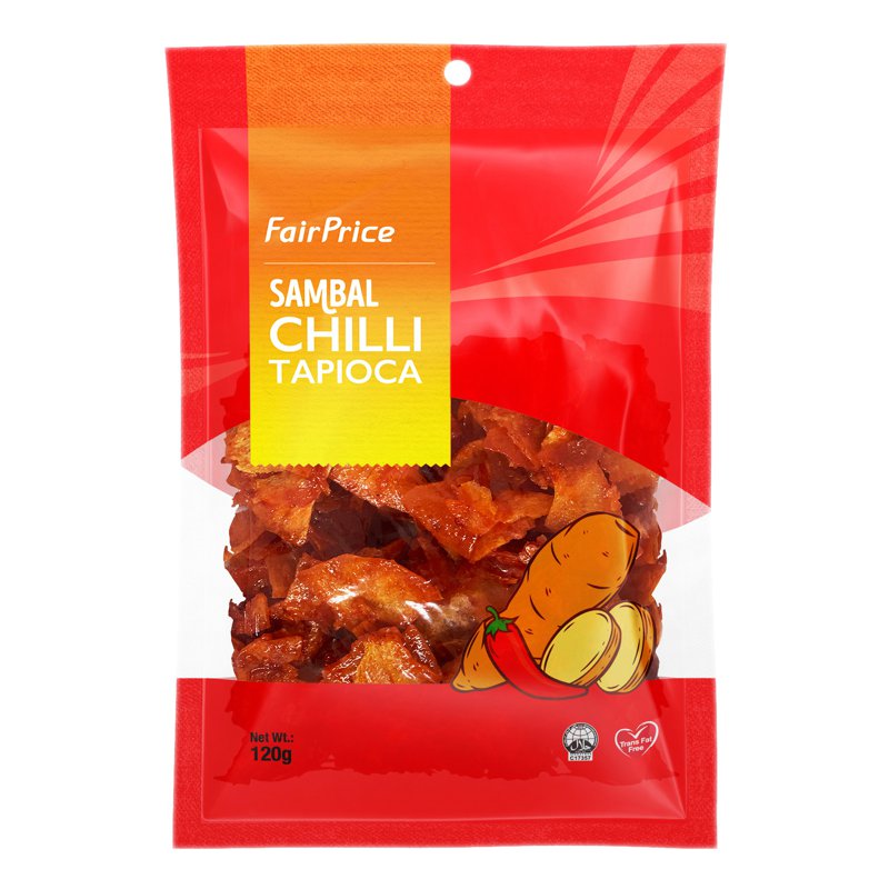 Fairprice Sambal Chilli Tapioca Crisps
