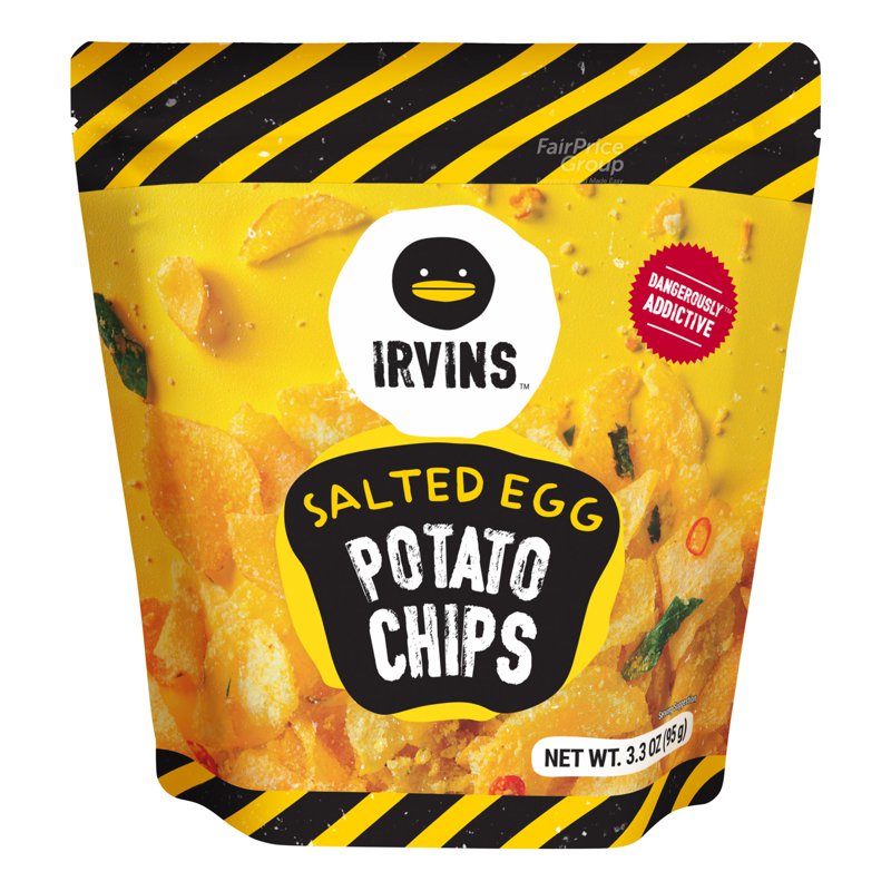 IRVINS Salted Egg Potato Chips