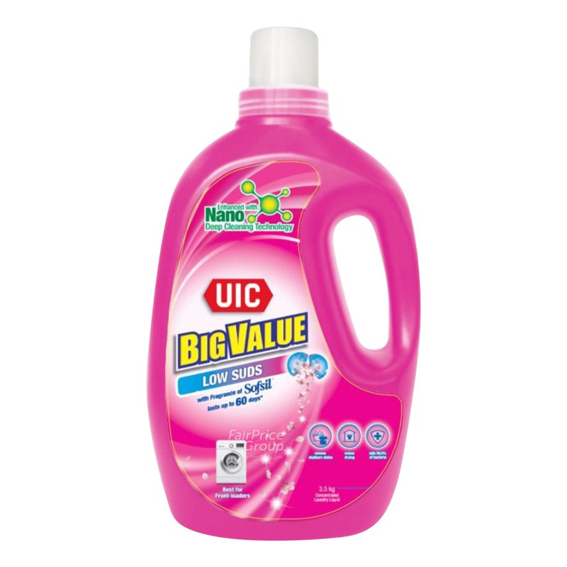 Uic Big Value Liquid Detergent - Low Suds