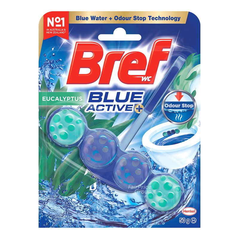 BREF Blue Active Automatic Toilet Bowl Cleaner - Eucalyptus