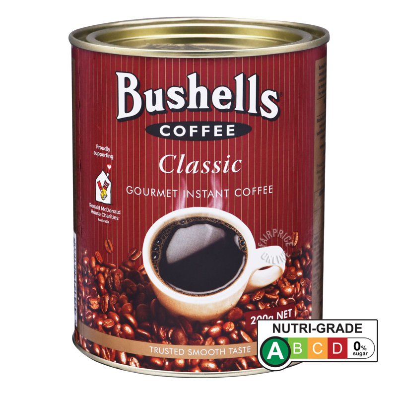 Bushells Gourment Instant Coffee - Classic