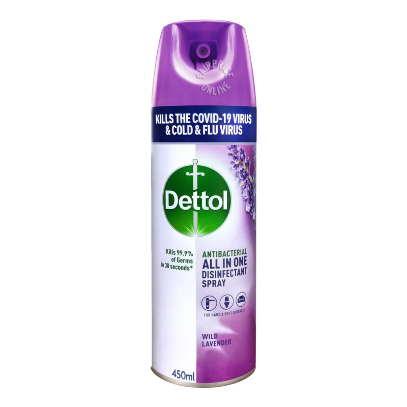 Dettol All In One Disinfectant Spray - Wild Lavender