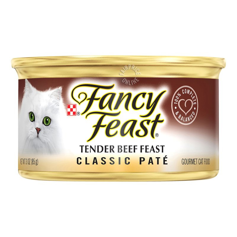 Fancy Feast Classic Pate Cat Food - Tender Beef Feast