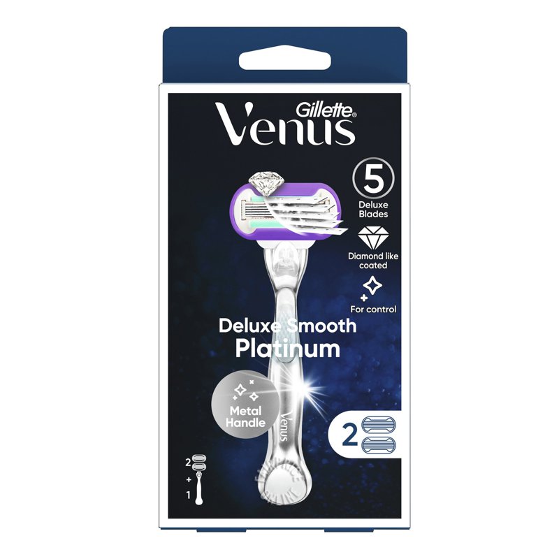 Gillette Venus Razor - Deluxe Smooth (Platinum) 1 per pack
