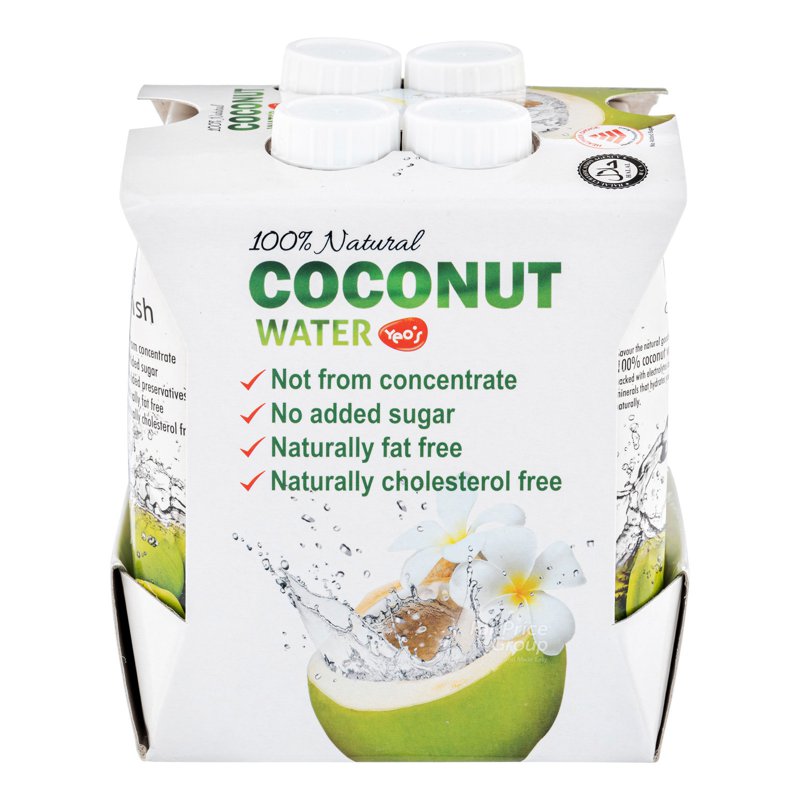 Yeo'S Packet Drink - 100% Natural Coconut Water