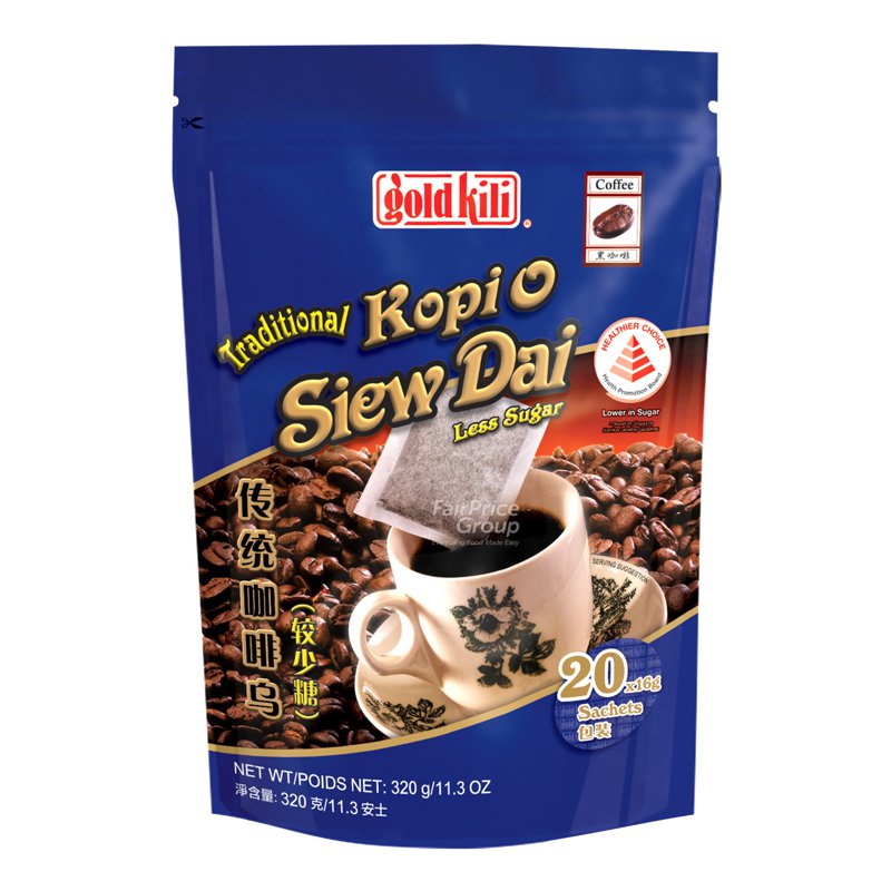 Goldkili Gold Kili Traditional Kopi O - Less Sugar