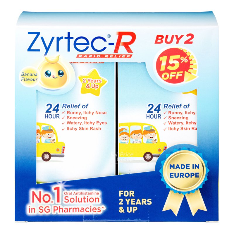 ZYRTEC-R Children Allergy Relief Solution