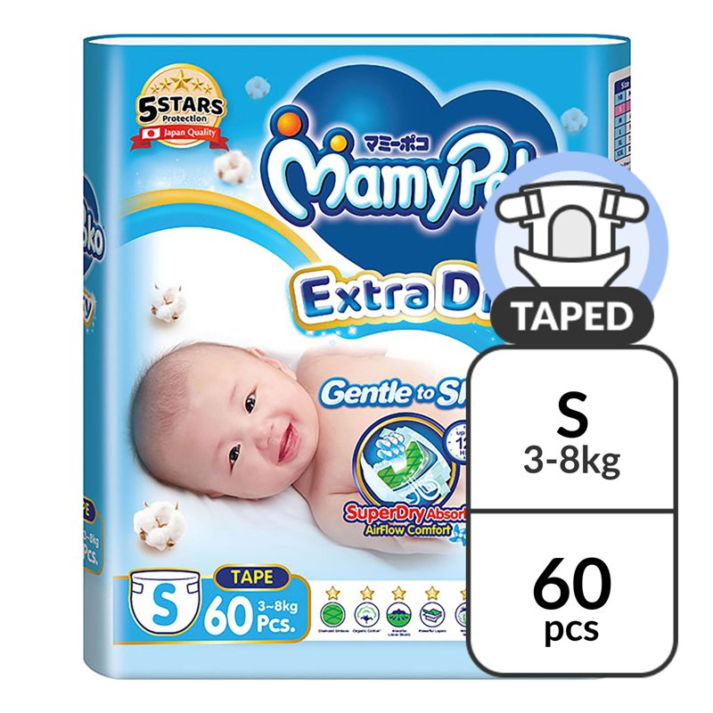 Mamypoko Extra Dry Tape Diapers