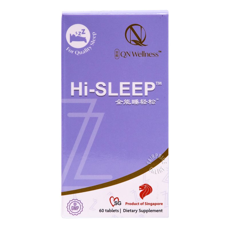 QN Wellness Dietary Supplement - Hi Sleep 60 per pack