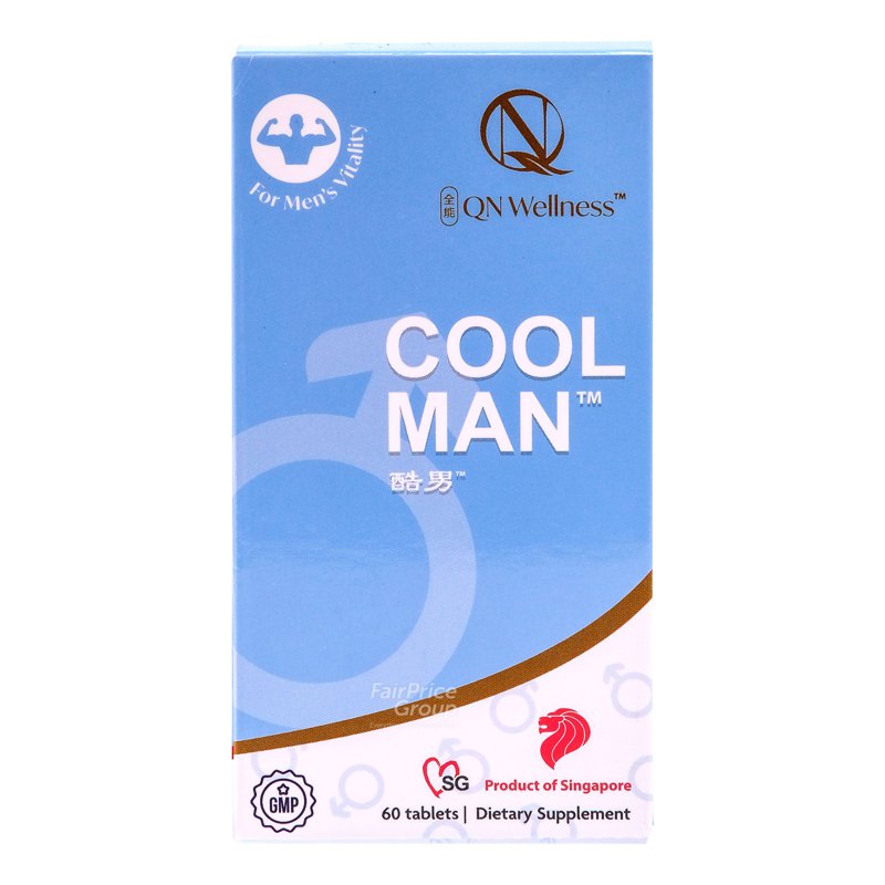 QN Wellness Dietary Supplement - Cool Man 60 per pack