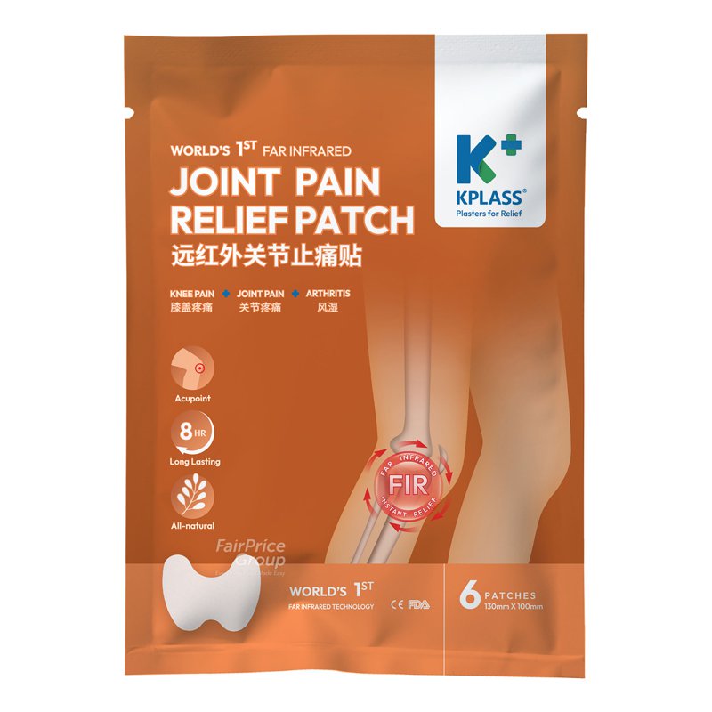 Kplass Joint Pain Relief Patch 6 per pack