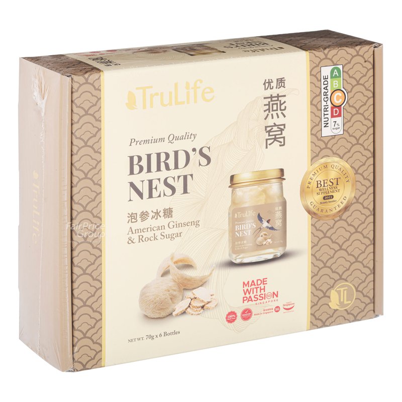 Trulife Bird's Nest American Ginseng & Rock Sugar