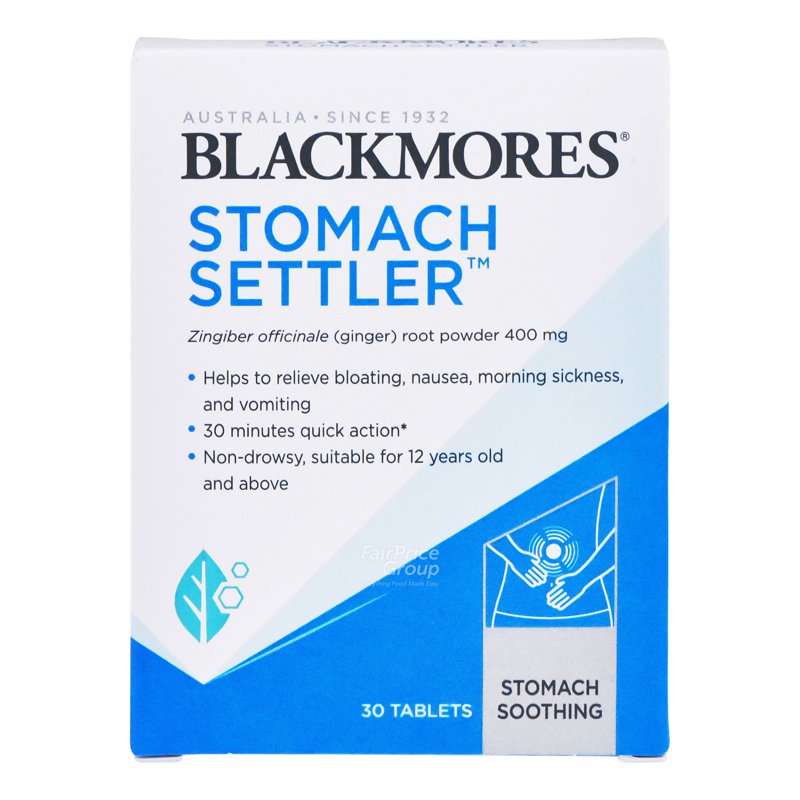 Blackmores Stomach Settler 30 per pack