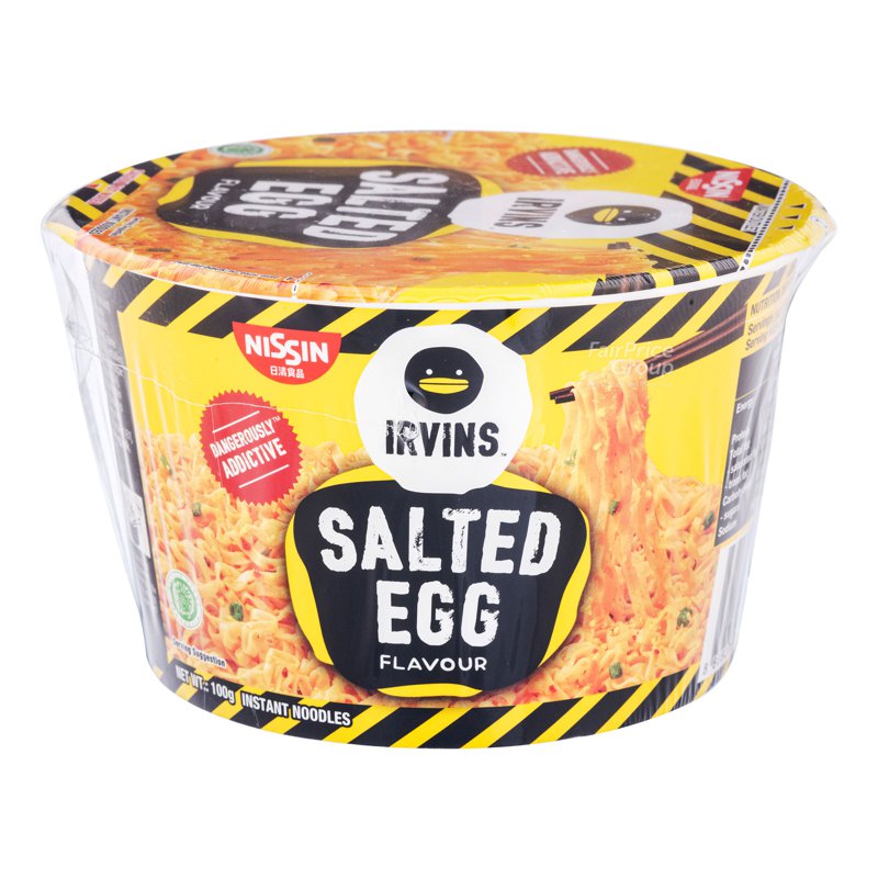 Nissin Irvins Instant Noodles - Salted Egg