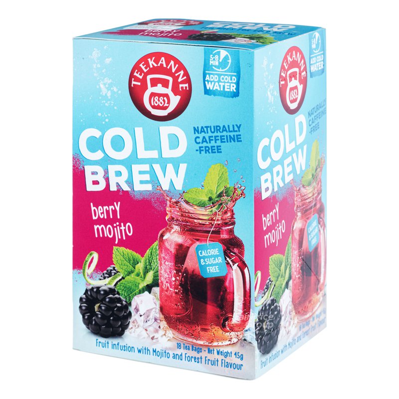 Teekanne Cool Sensations Cold Brew Tea - Berry Mojito 18 per pack