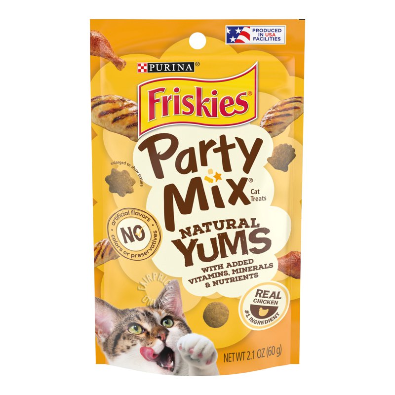 Friskies Party Mix Cat Treats - Chicken