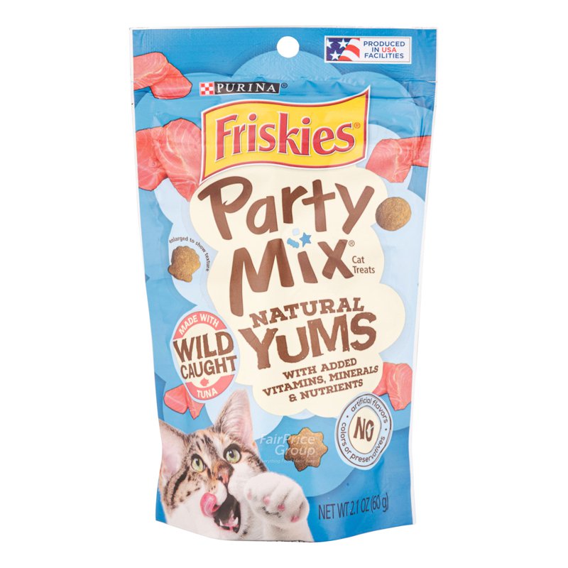Friskies Party Mix Cat Treats - Tuna