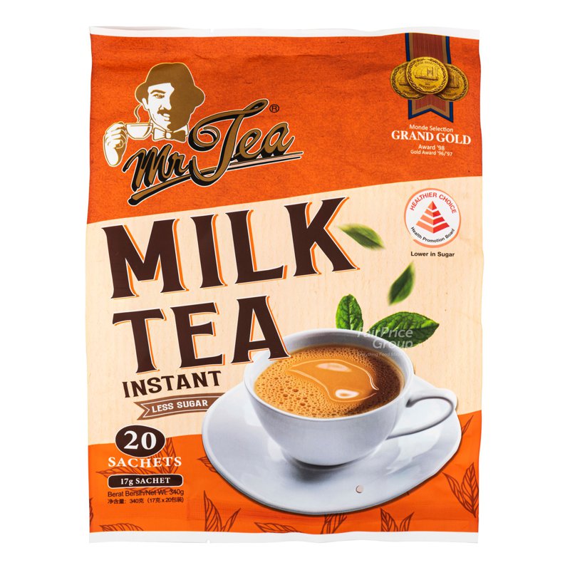 Mr. Tea Instant Milk Tea - Less Sugar