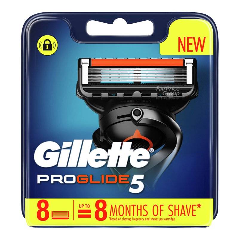 Gillette Razor Cartridge Refill - Fusion ProGlide 8 per pack