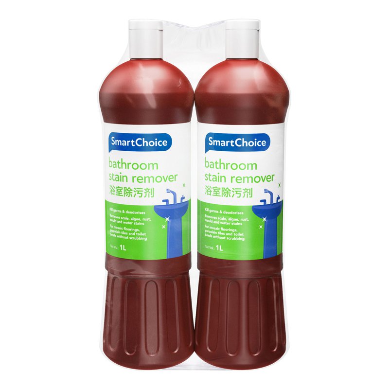 Smart Choice Bathroom Stain Remover 2 x 1L