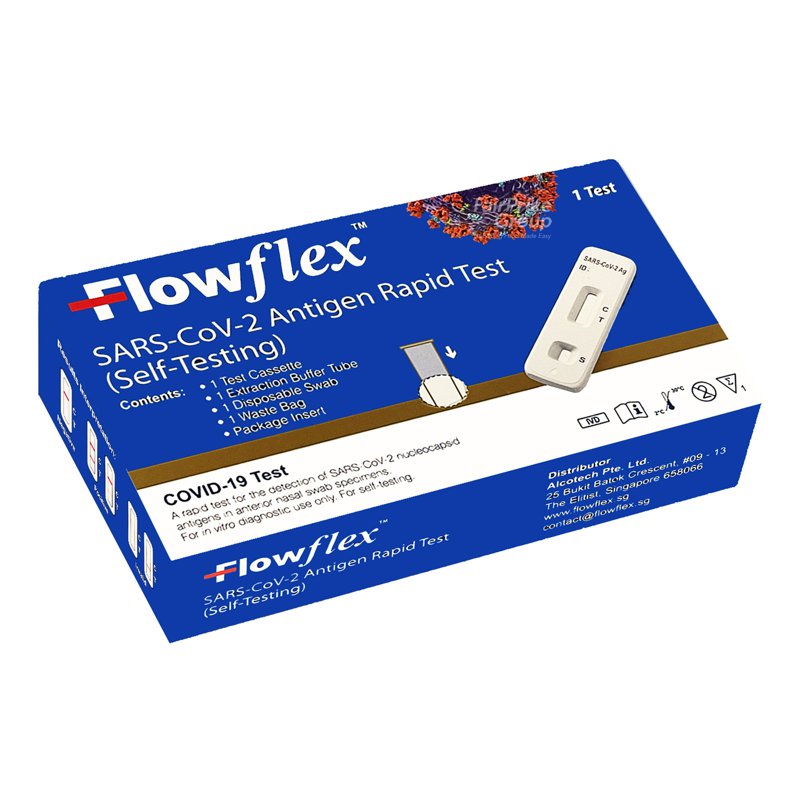 Flowflex SARS-CoV-2 Antigen Rapid Test 1 per pack