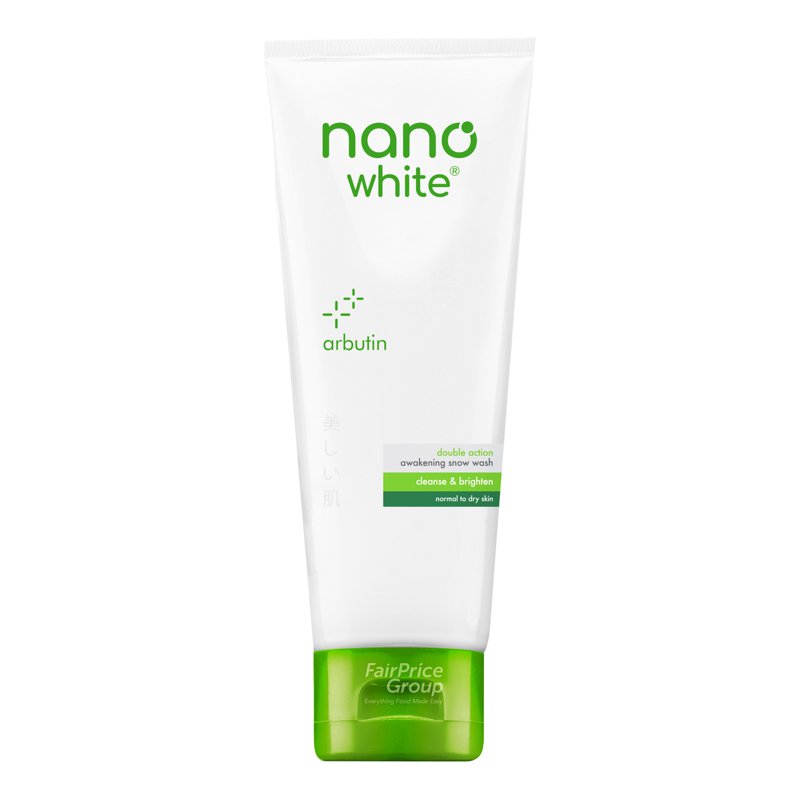 Nanowhite Double Action Awakening Snow Face Wash 100ml