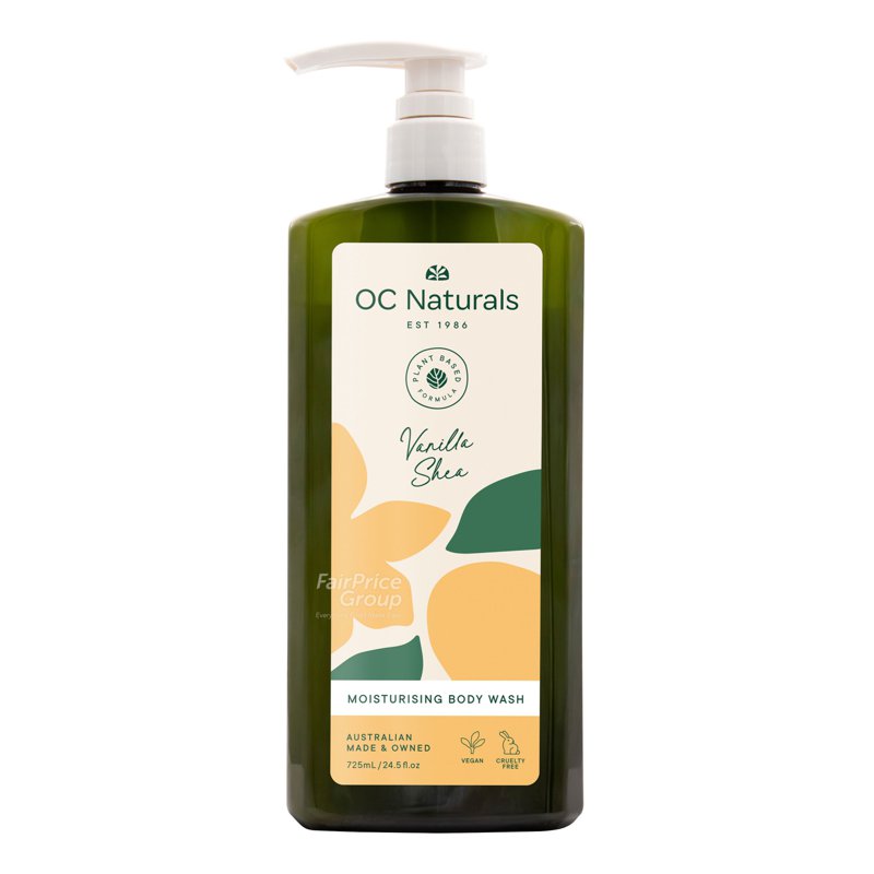 OC NATURALS Moisturising Body Wash - Vanilla Shea