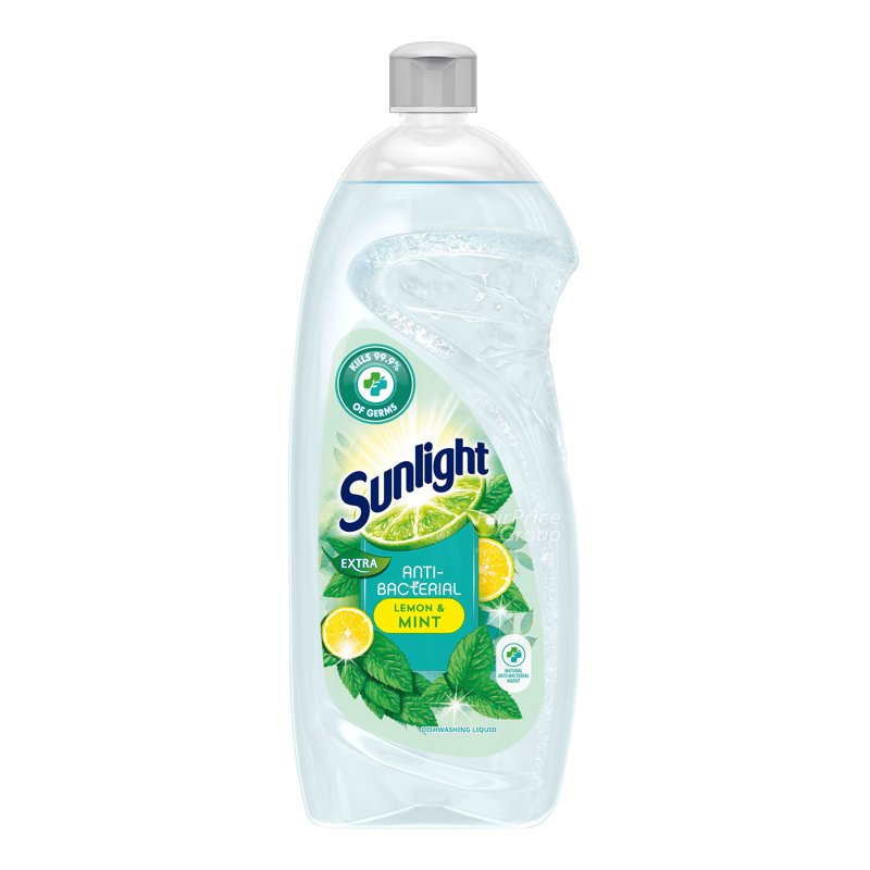 Sunlight Anti-Bacterial Dishwashing Liquid - Lemon & Mint