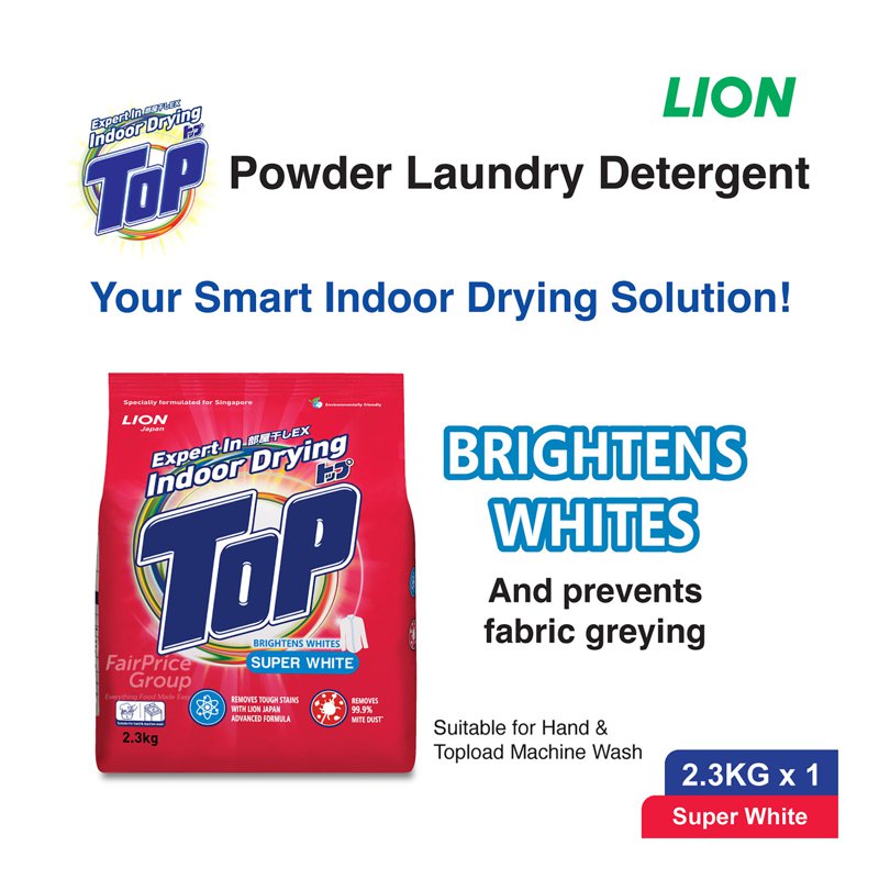 Top Detergent Powder - Super White