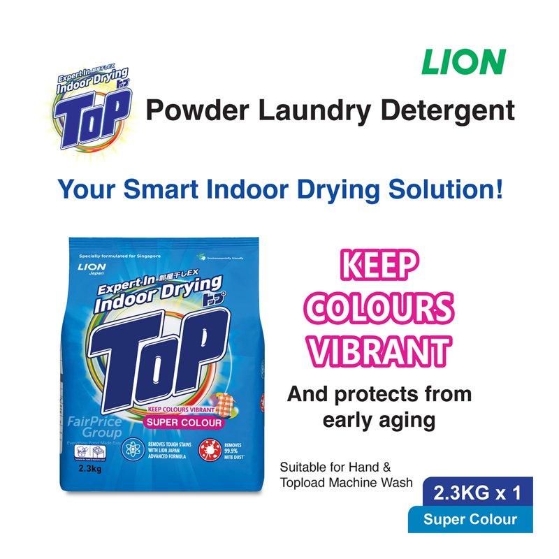 Top Detergent Powder - Super Colour
