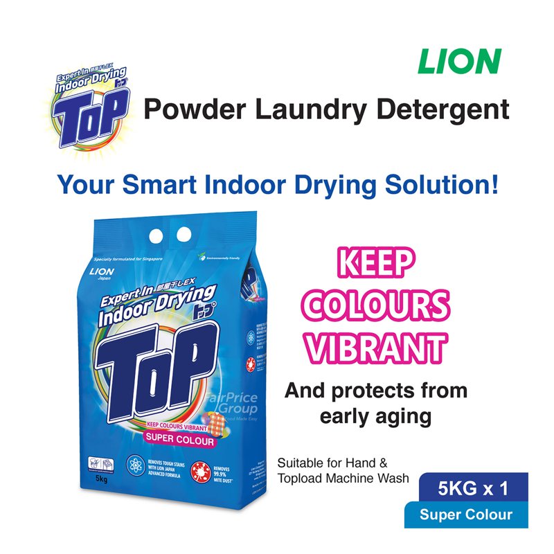 Top Detergent Powder - Super Colour