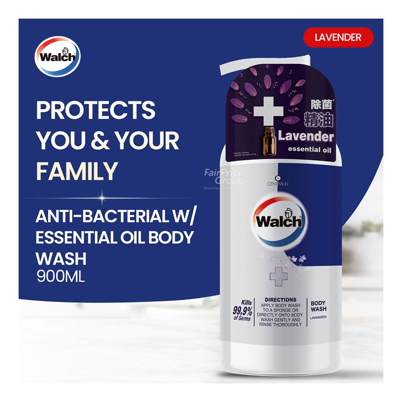Walch Antibacterial Body Wash - Lavender