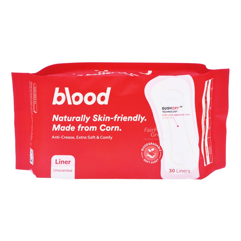 Blood Corn Panty Liners - Unscented 30 per pack