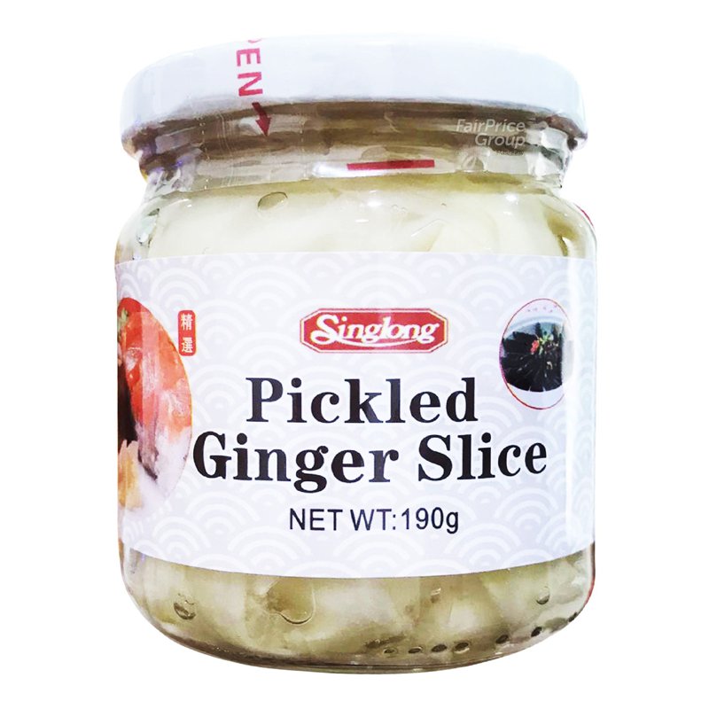 Sing Long Pickled Ginger Slice