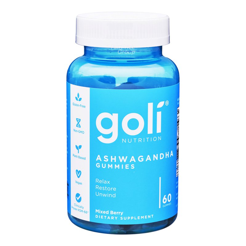 Goli Nutrition Gummies - Ashwaghanda 60 per pack