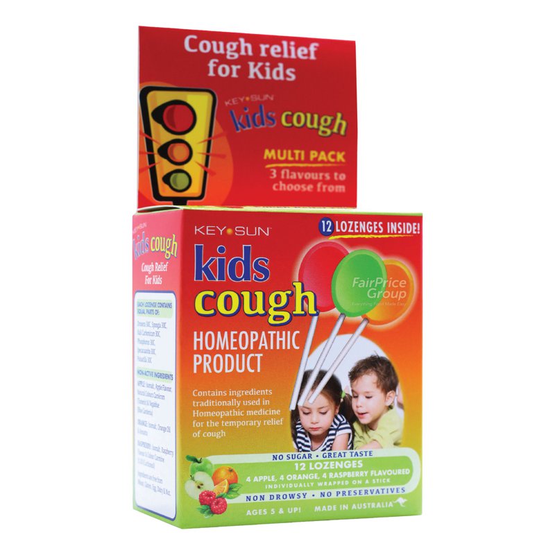 Key Sun Kids Cough 12 per pack